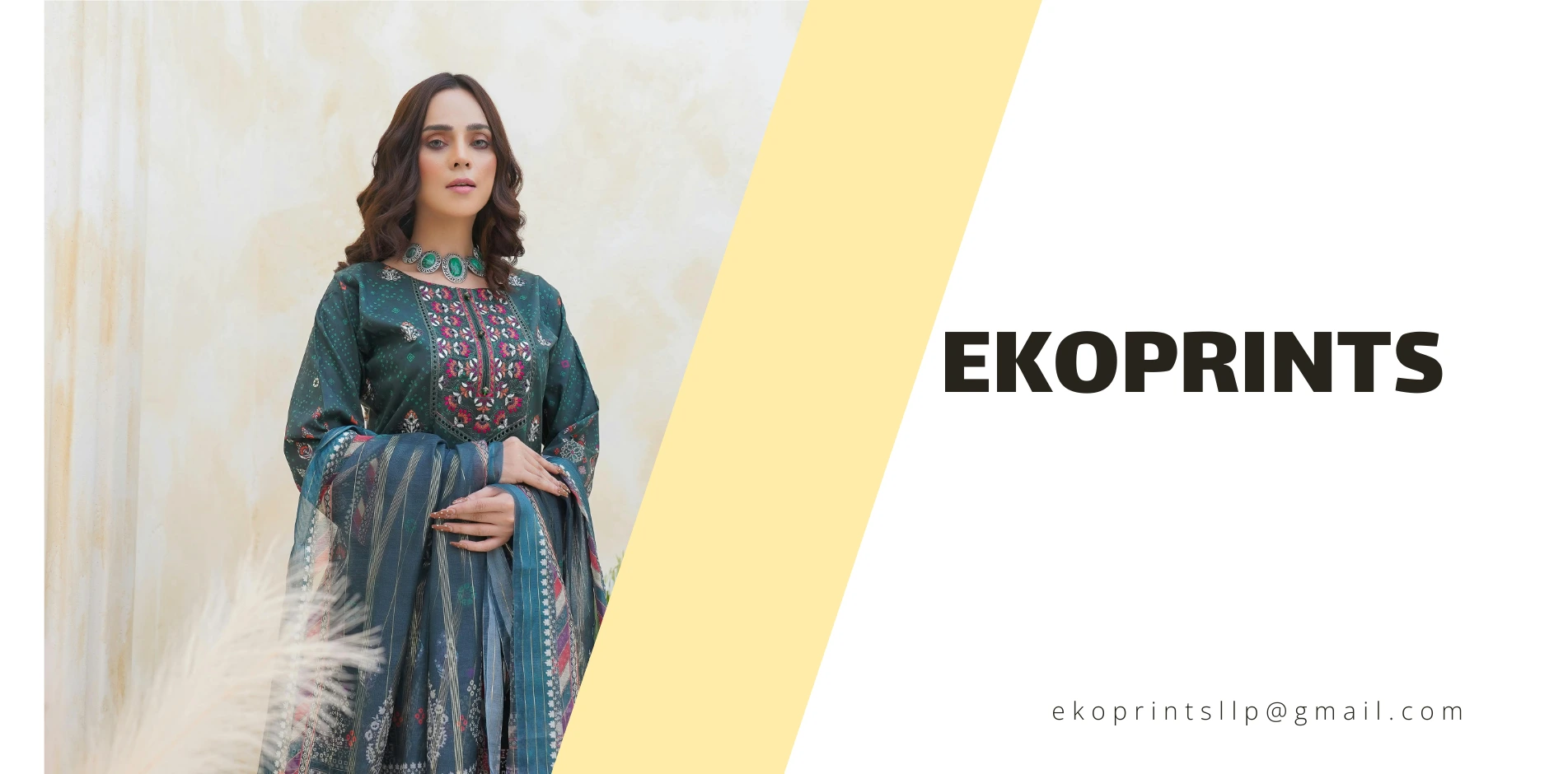 Lightweight breathable cotton ethnic wear perfect for summer by Ekoprints