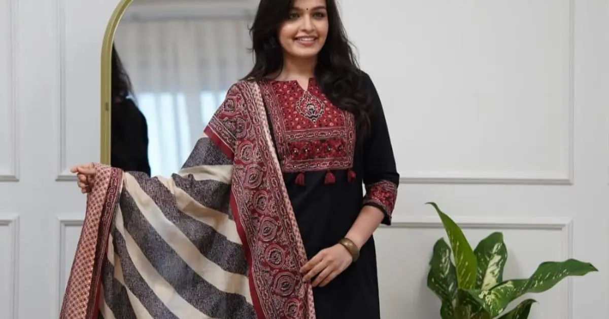 cotton block print suits that are timeless